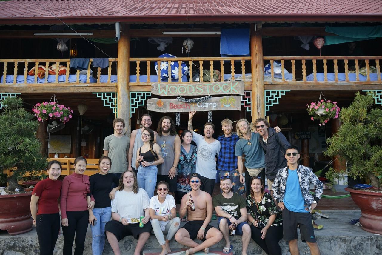Woodstock Beach Camp Hien Hao エクステリア 写真