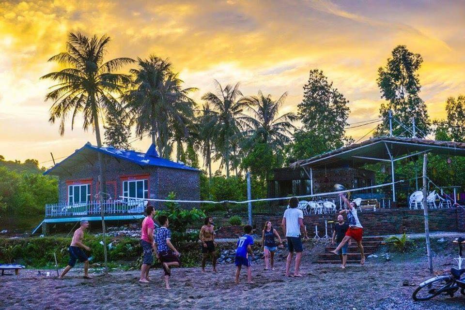 Woodstock Beach Camp Hien Hao エクステリア 写真