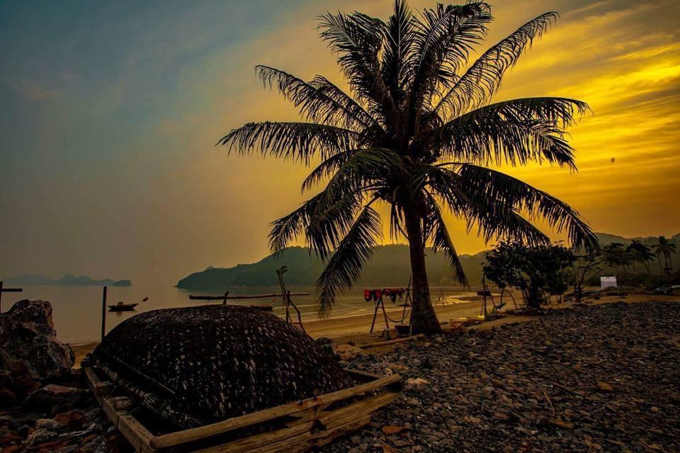 Woodstock Beach Camp Hien Hao エクステリア 写真