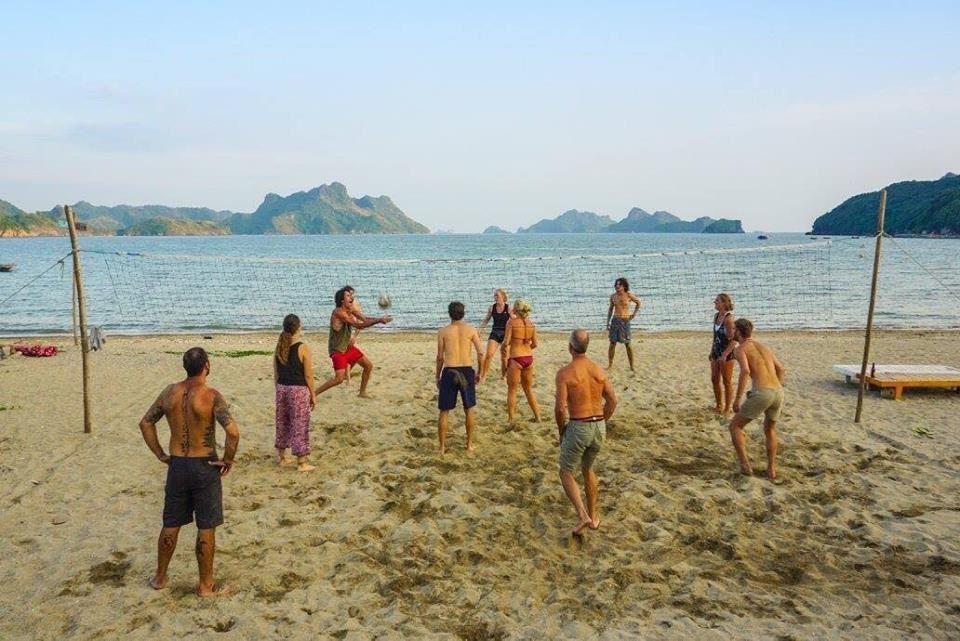 Woodstock Beach Camp Hien Hao エクステリア 写真